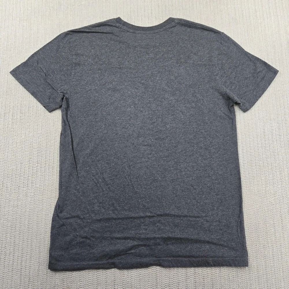 Auburn Tigers Shirt Mens Medium Gray Heather NCAA Football C5 Graphic Tee